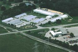 Aerial View of Shamrock Acres Industrial Park