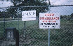 24 hour security at Shamrock Acres Industrial Park