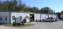 Clean, well maintained Shamrock Acres Industrial park